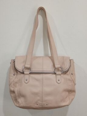 B. Makowsky Beige Leather Handbag - New! $288
